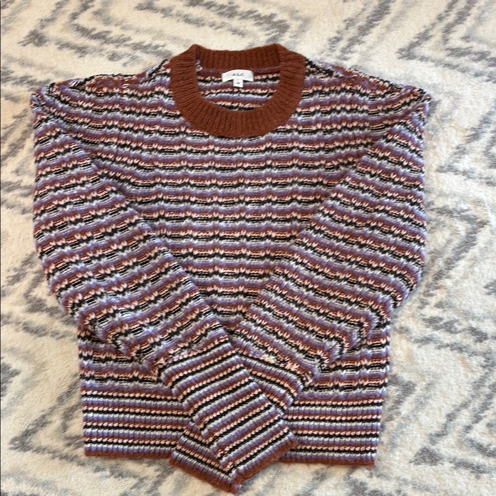Striped Knit Sweater